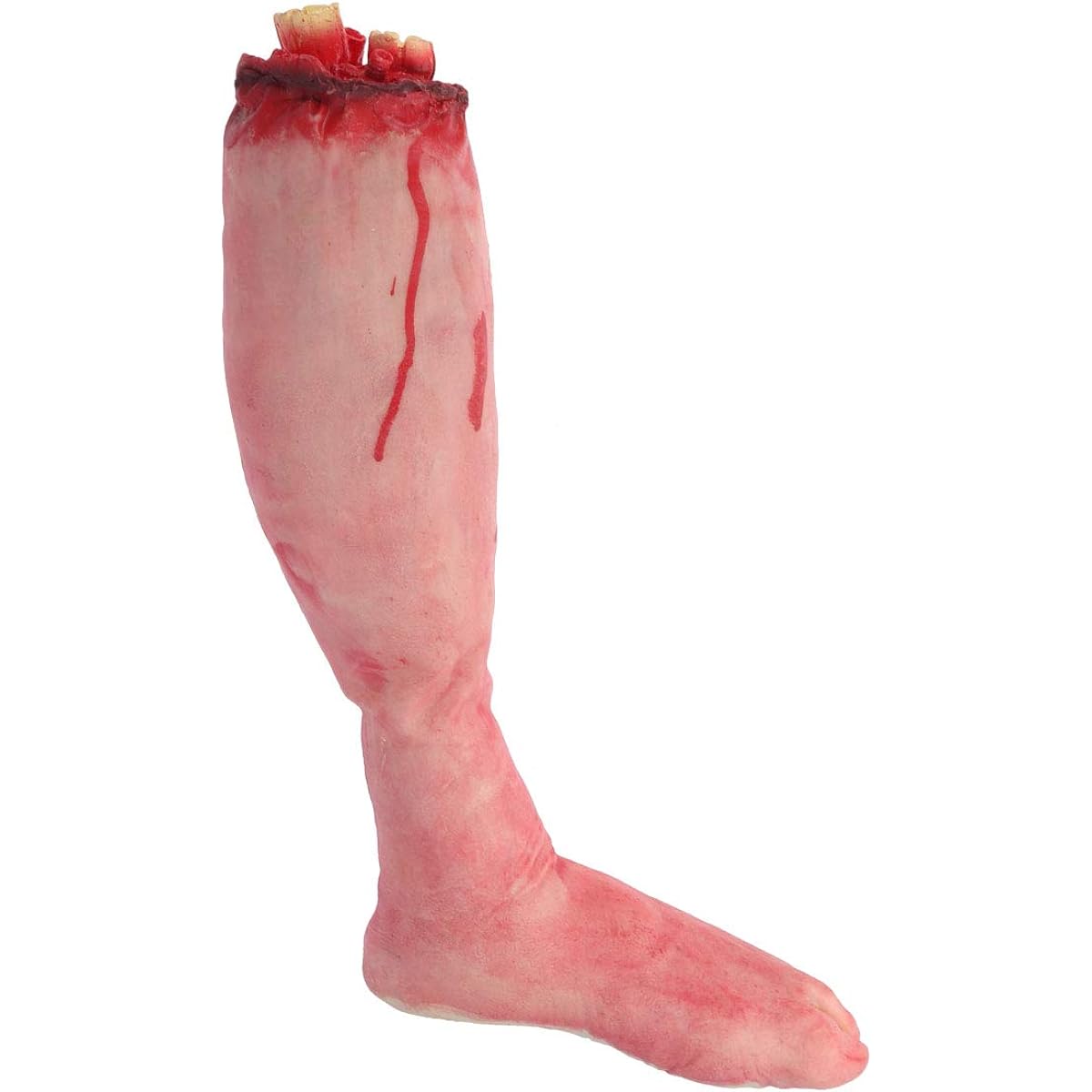 Toyvian Halloween Horror Props Bloody Broken Body Parts Fake Human Severed Leg Fake Bloody Leg Halloween Tricky Halloween Party Haunted House Halloween Decorations