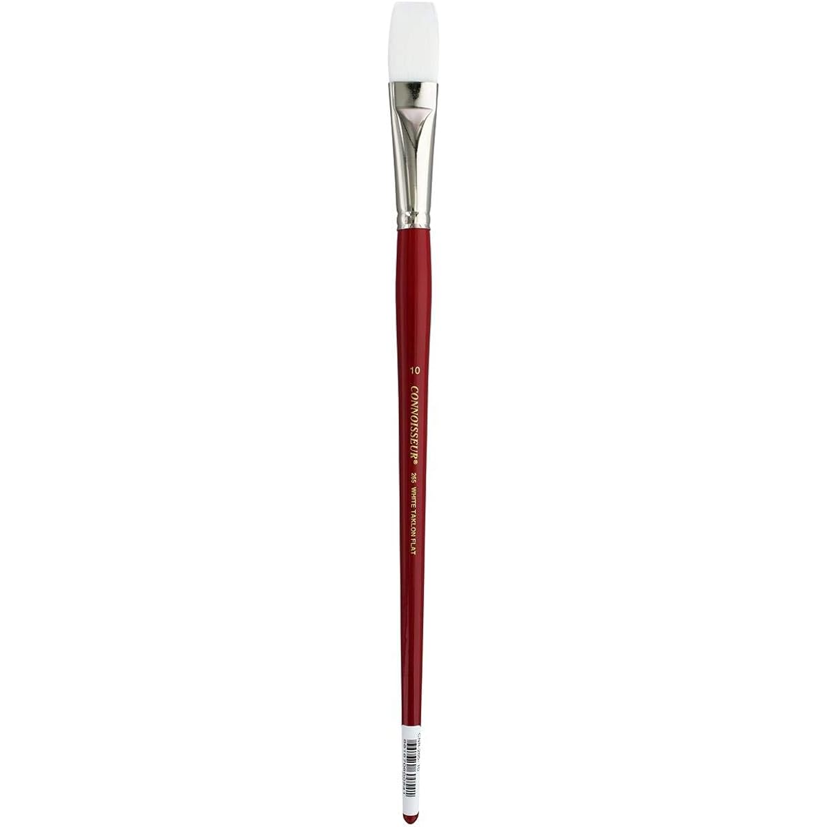 (1, Filbert) - Connoisseur White Taklon All Media Brush, 1 Filbert