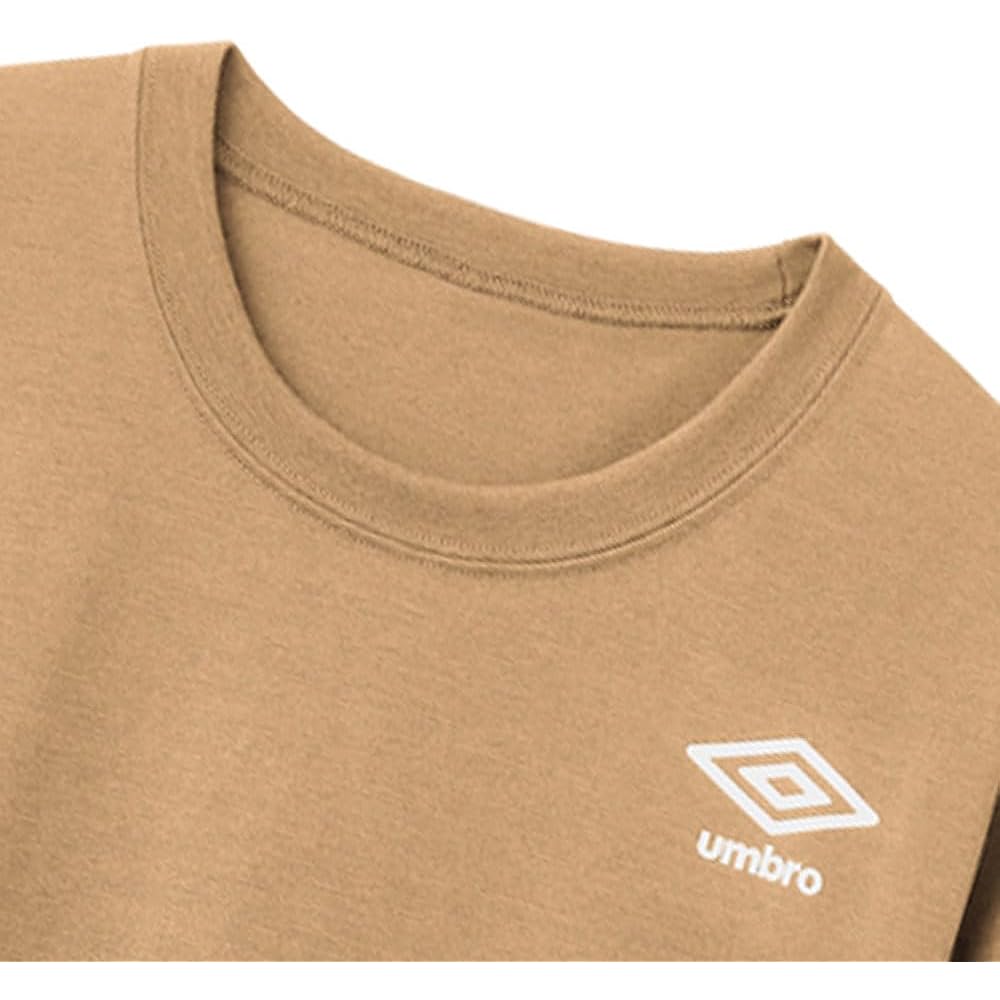 [Umbro] Long Sleeve Shirt [Pack Print] Long Sleeve Sweat Absorbent Quick Drying Tenjiku Knit Cotton Blend Men's