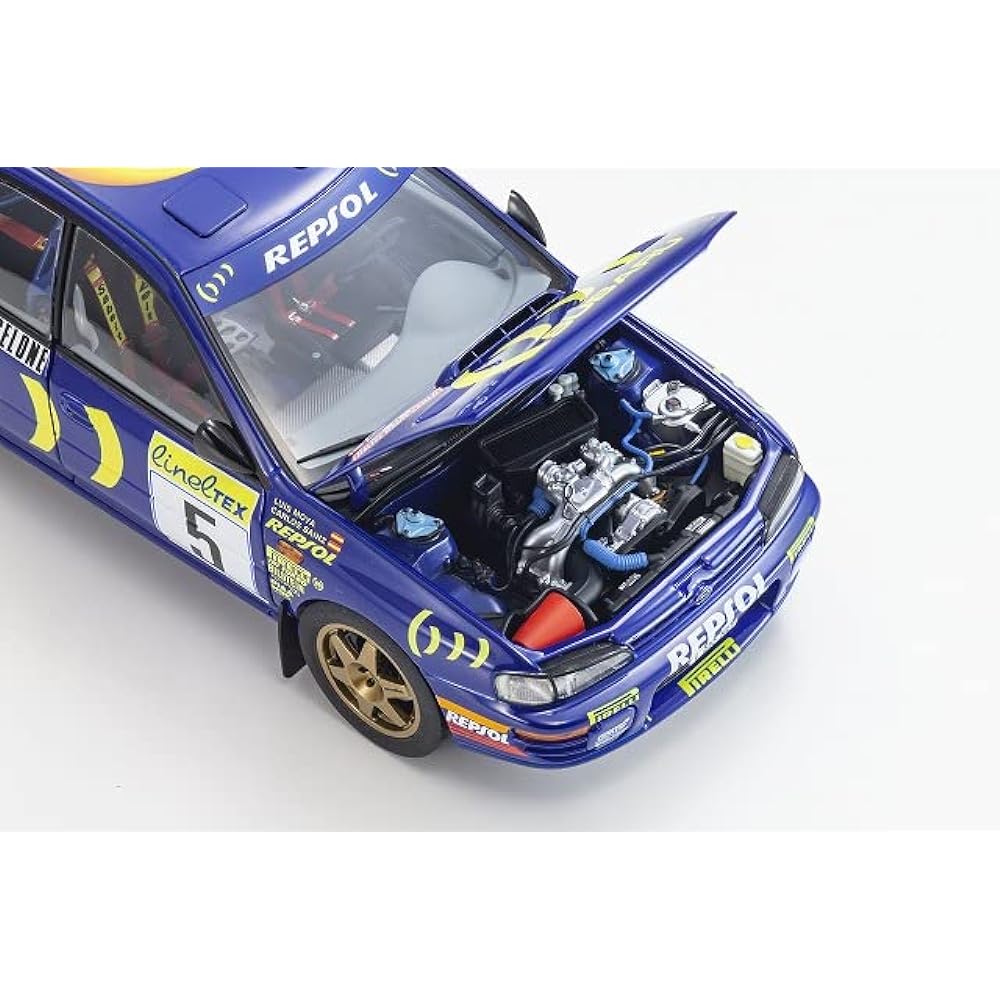 Kyosyo Original 1/18 Subaru Impreza 1995 Monte Carlo #5 Completed Product