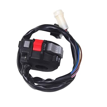 BH-Motor Handkebar Kill Light Start Run Switch Yamaha Moto-4 YFM225/YFM250/YFM350 1986-1994 Big Bear 350 YFM350F 1987-1992 Warrior 350 YFM350 1987-1995