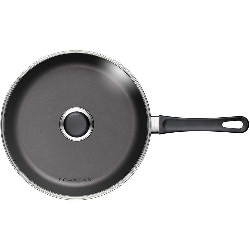 Scanpan Classic Induction IH compatible series Saute pan 28cm (with lid) Deep frying pan SCANPAN Denmark STRATANIUM