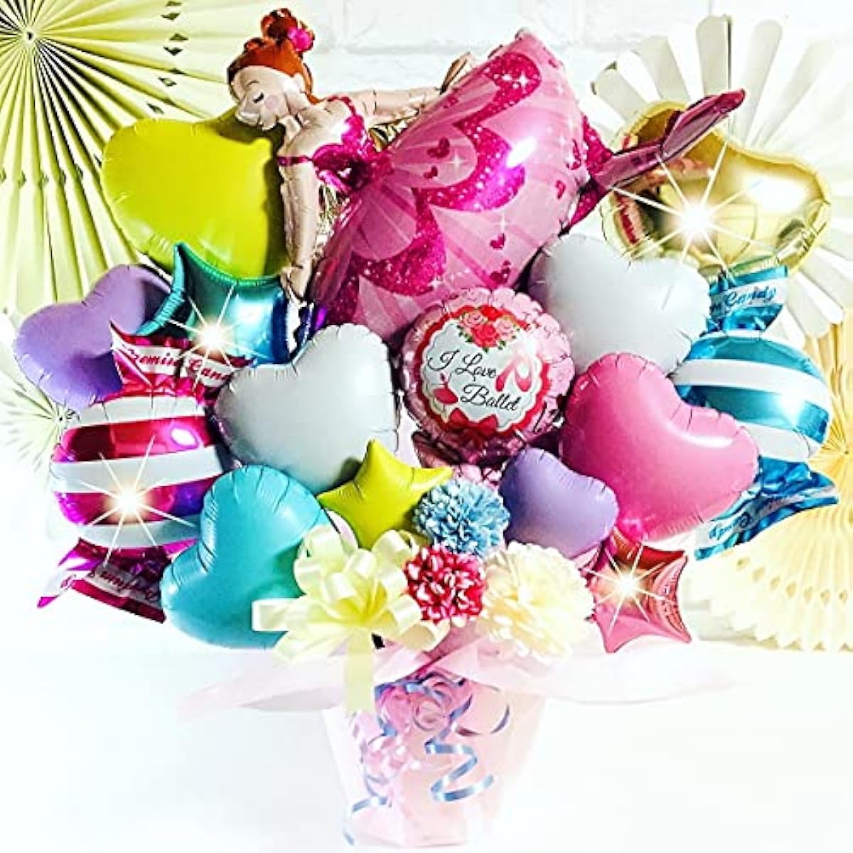 Balloon gifts for ballet recitals [M's Balloon] [mzballoon] Balloons, balloons, celebrations, recitals, tabletop balloons, balloon arrangements, telegrams, presents, gifts, balloon art, flower balloons, ballerinas