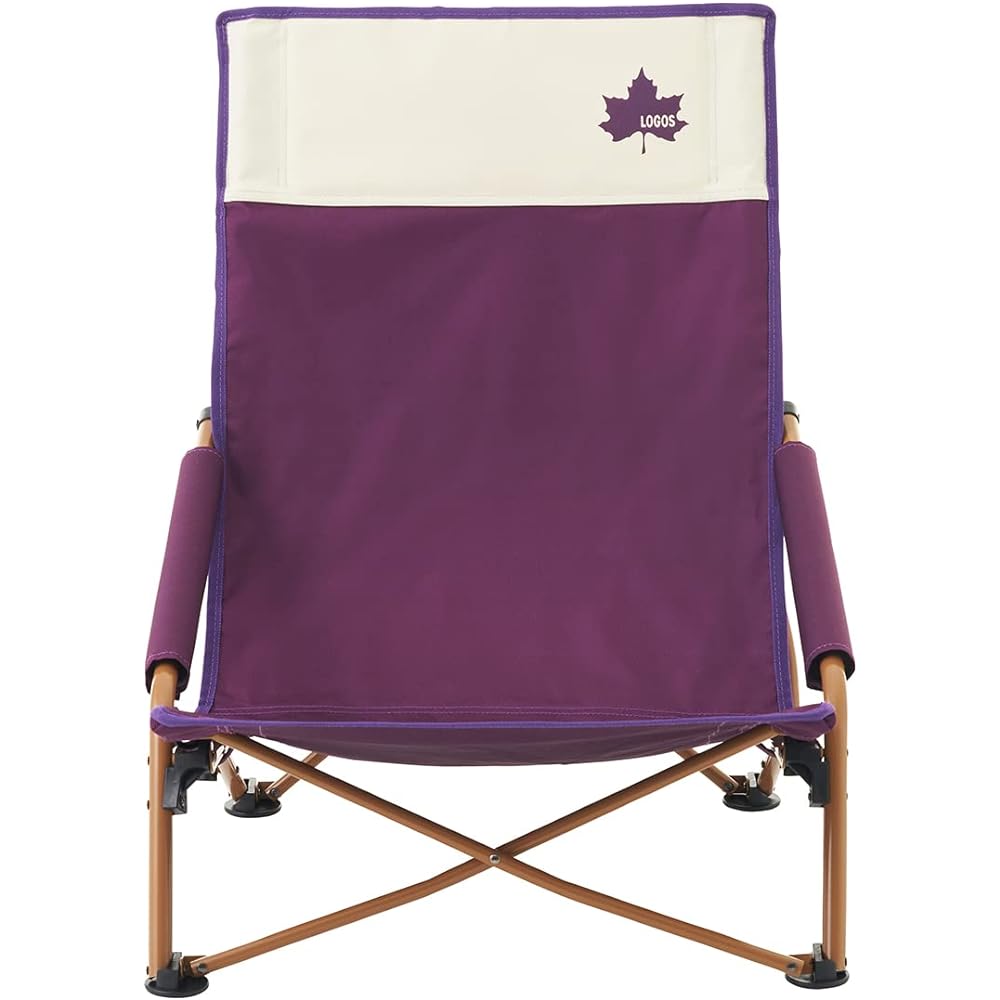 LOGOS LOGOS Life Cross Chair (Colorful Logos) Outdoor Folding Camping Chair