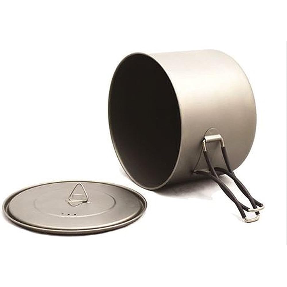 TOAKS Outdoor Camping Titanium Pot 1600ml POT-1600 [Genuine Japanese Product] 12710