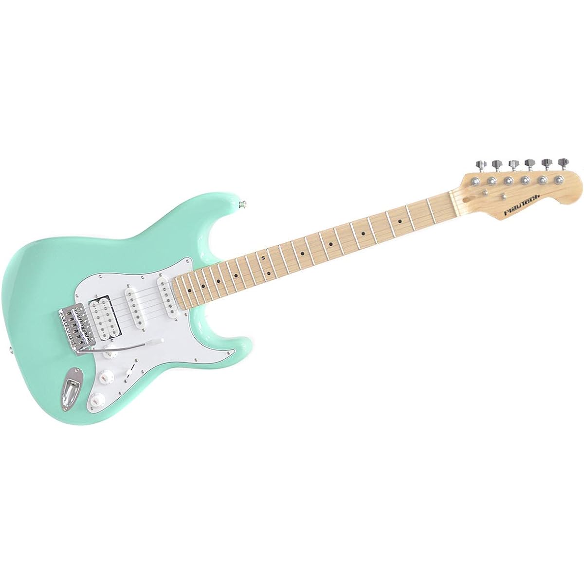 PLAYTECH Electric Guitar ST250SSH Maple Sonic Blue
