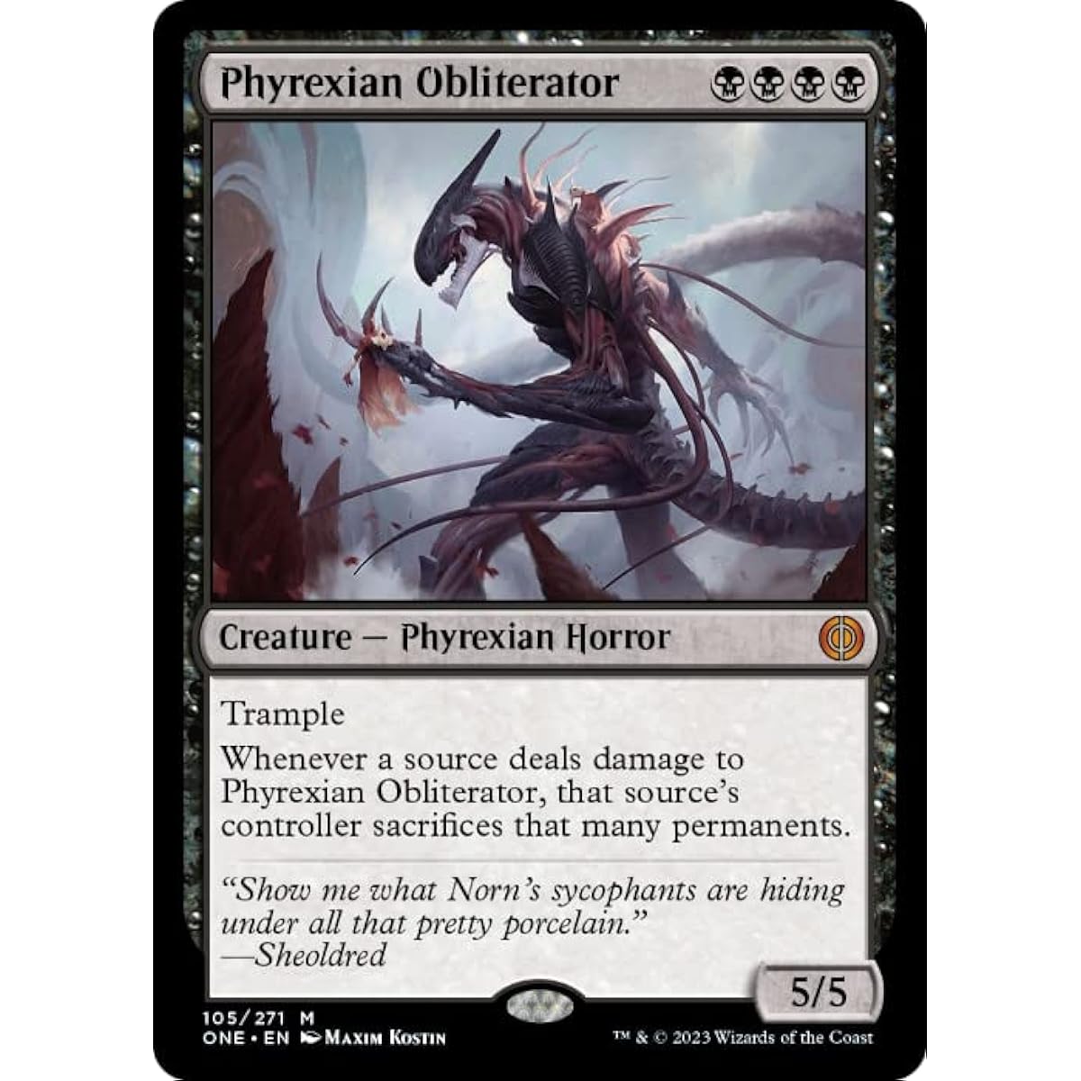 Magic: The Gathering - Philexian Obliterator (105) - Philexia: All Becomes One.