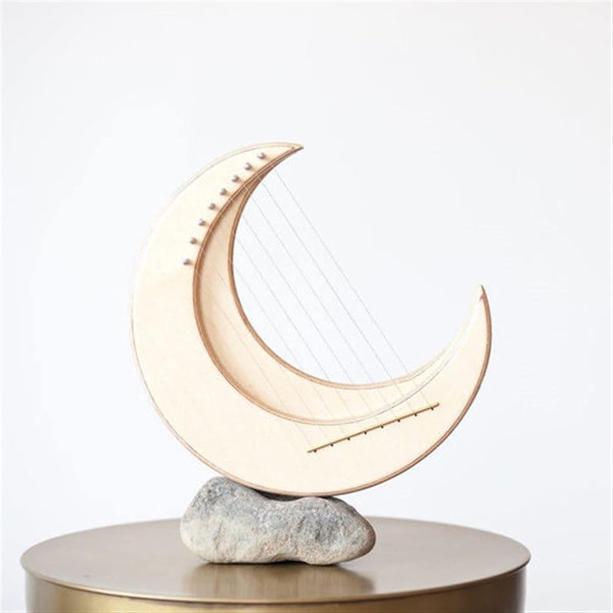 WowZza Wooden Harp Miniature Acoustic Harp Professional Lyra Instrument Lyra Harp/11 Strings