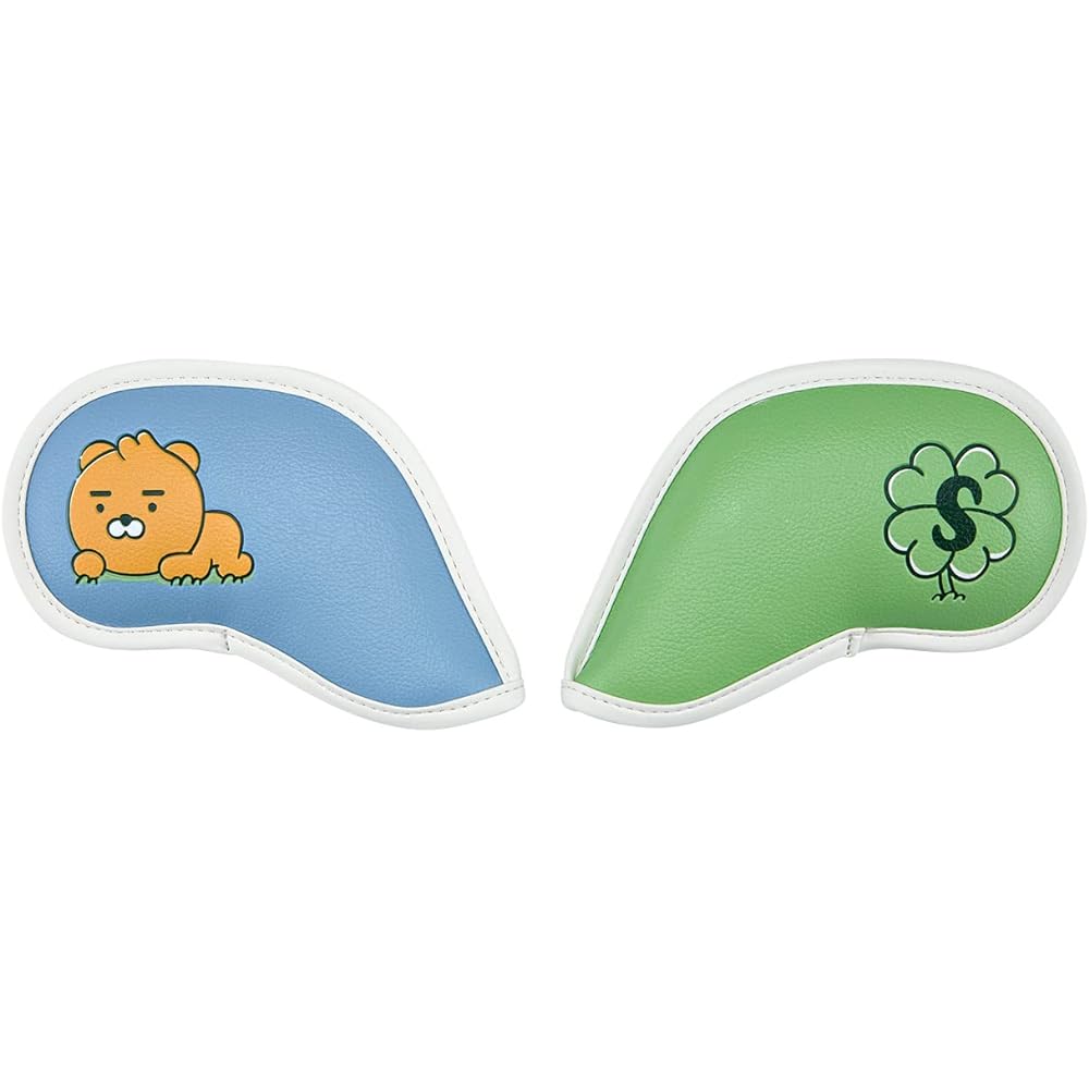 [Official] KAKAO FRIENDS GOLF Basic Iron Cover, Character Golf Head Cover (Set of 9)