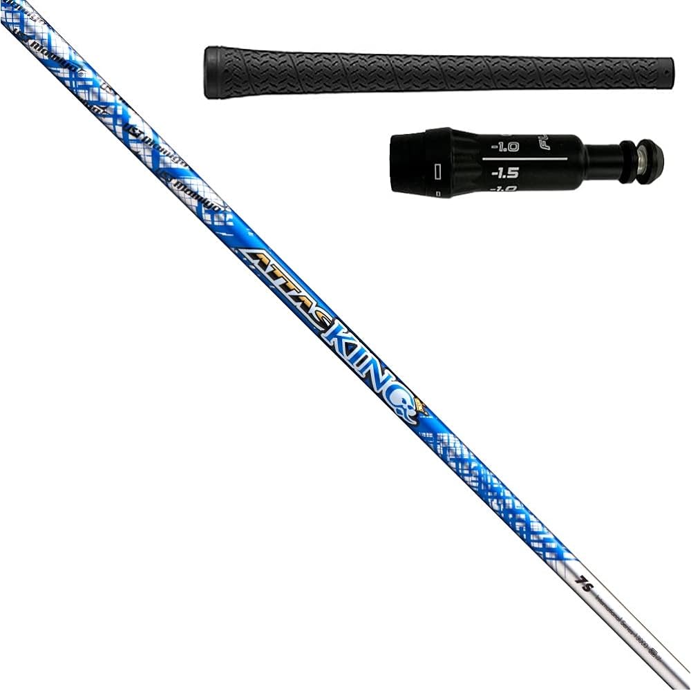 UST Mamiya PING G425-MAX/G425/G410 compatible shaft with sleeve ATTAS 13 KING (with IOMIC grip) [parallel import goods] Blue