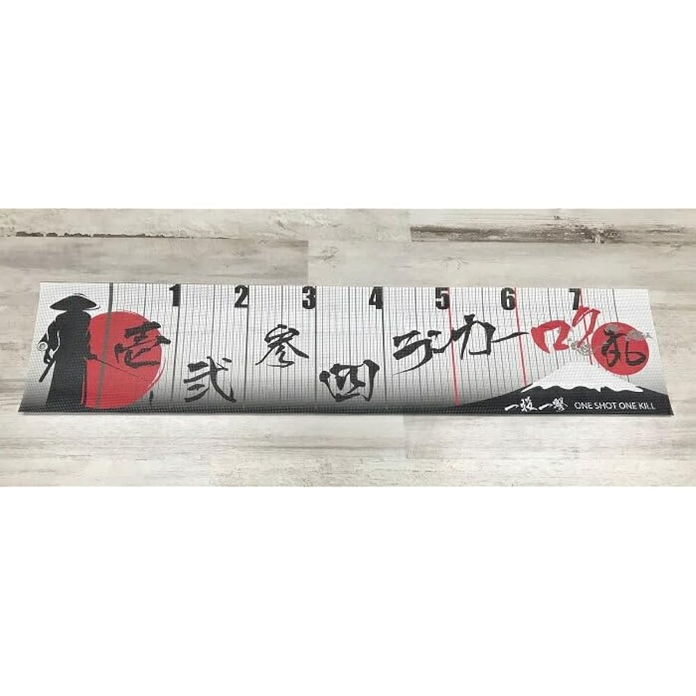 Fishing Samurai Fishing Measure for Measuring Mesh Material Can Measure Up to 75cm
