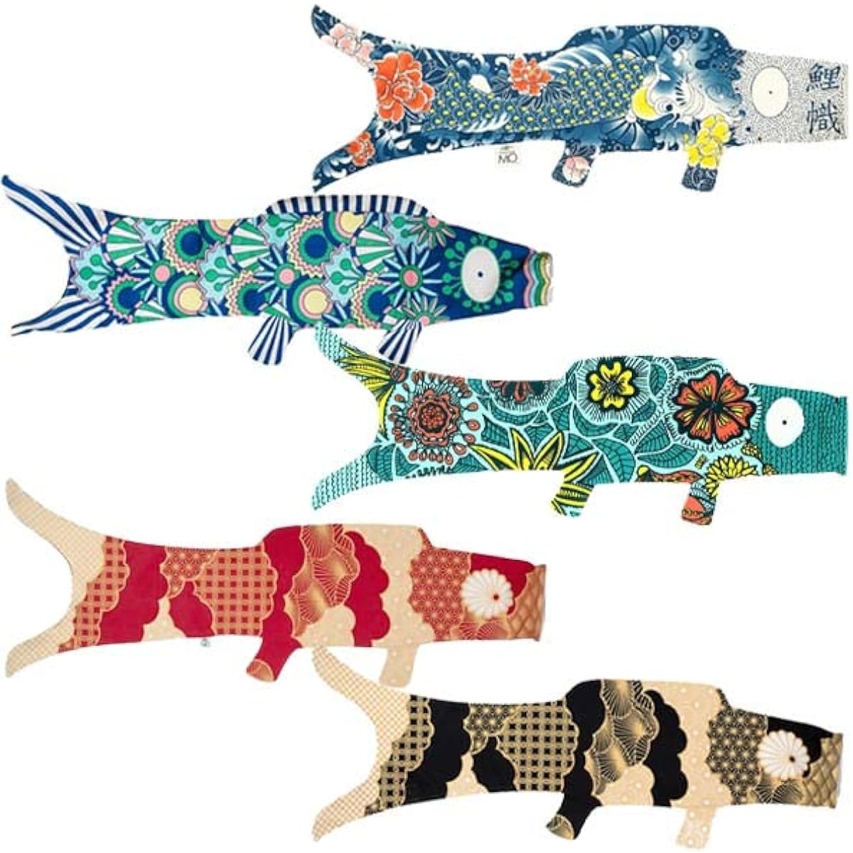 Madame MO Organic Cotton KOINOBORI Fancy M TattooKoi 100cm