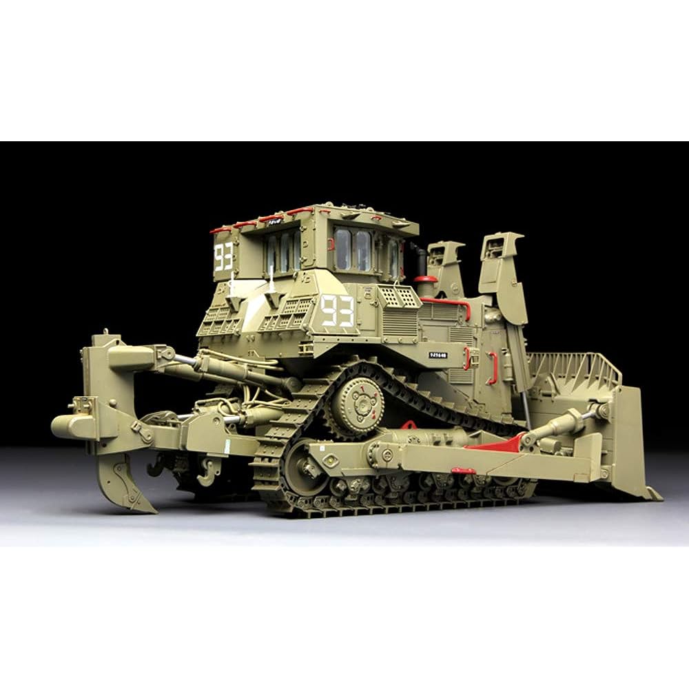 Mon Model 1/35 Israel Defense Forces D9R Armored Bulldozer Plastic Model MSS002