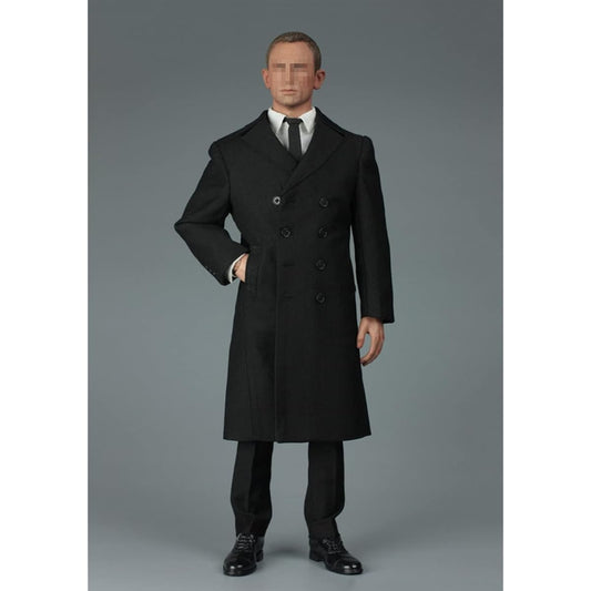 1/6 Scale Action Figure Male Doll Clothes, Agent Suit Coat Accessories Set, Suitable for 12 Inch Female Doll Clothes, Phicen TBLeague