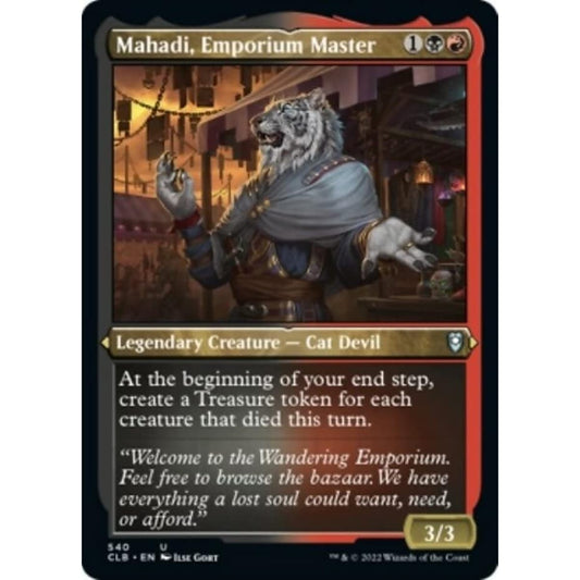 Magic: The Gathering - Emporium Master Mahdi (540) - Etching - Foil - Battle at Balder's Gate