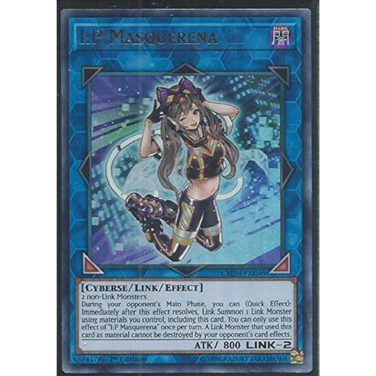 '- I:P Masquerena - CHIM-EN049 - Ultra Rare - 1st Edition - Chaos Impact
