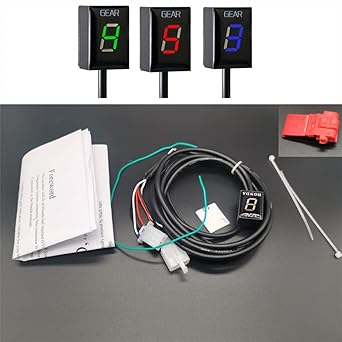 Speed display meter CBR1100XX CB600S CBR150 VT125C CB1300SF Hornet VFR750 CBR600 F3 F4 F4i CB1100SF CBR929RR 919 1-6 speed gear display
