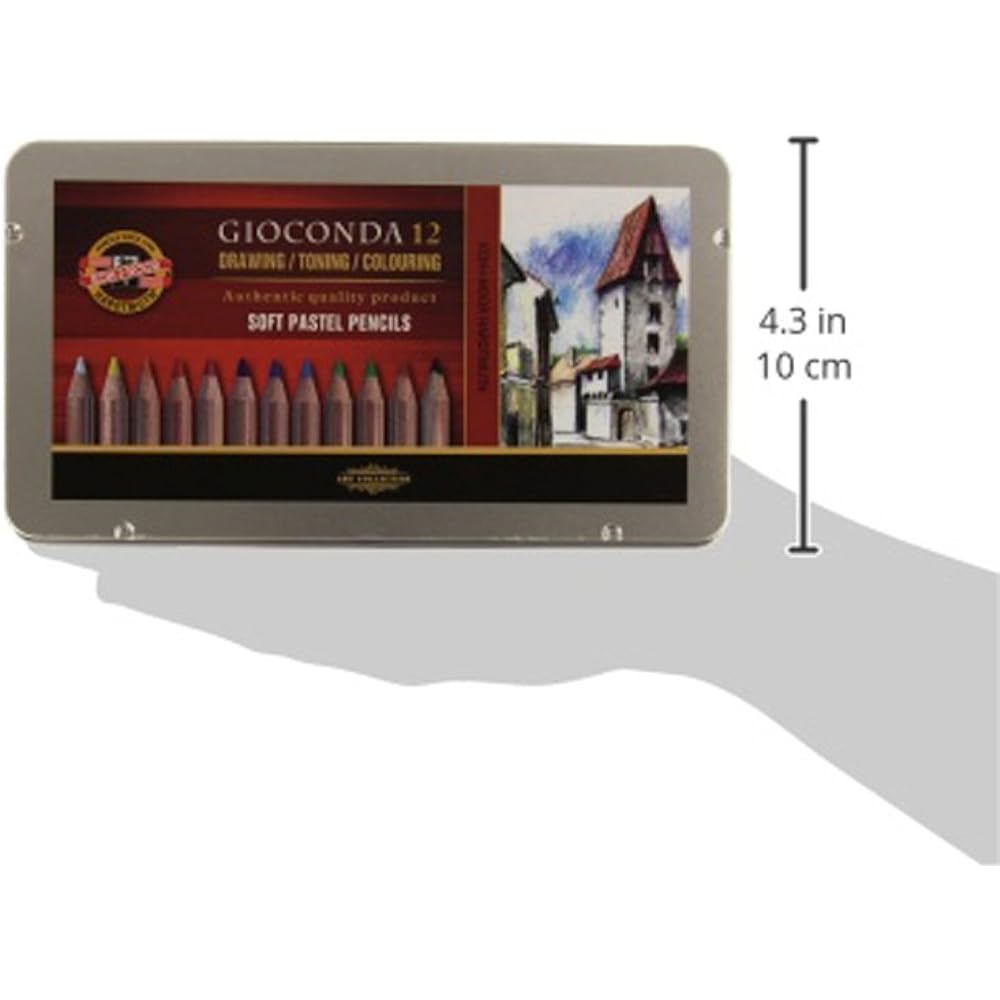 KOH-I-NOOR Set Artist Soft Pastel Pencil 8827 12 12 in SET 8827012005PL