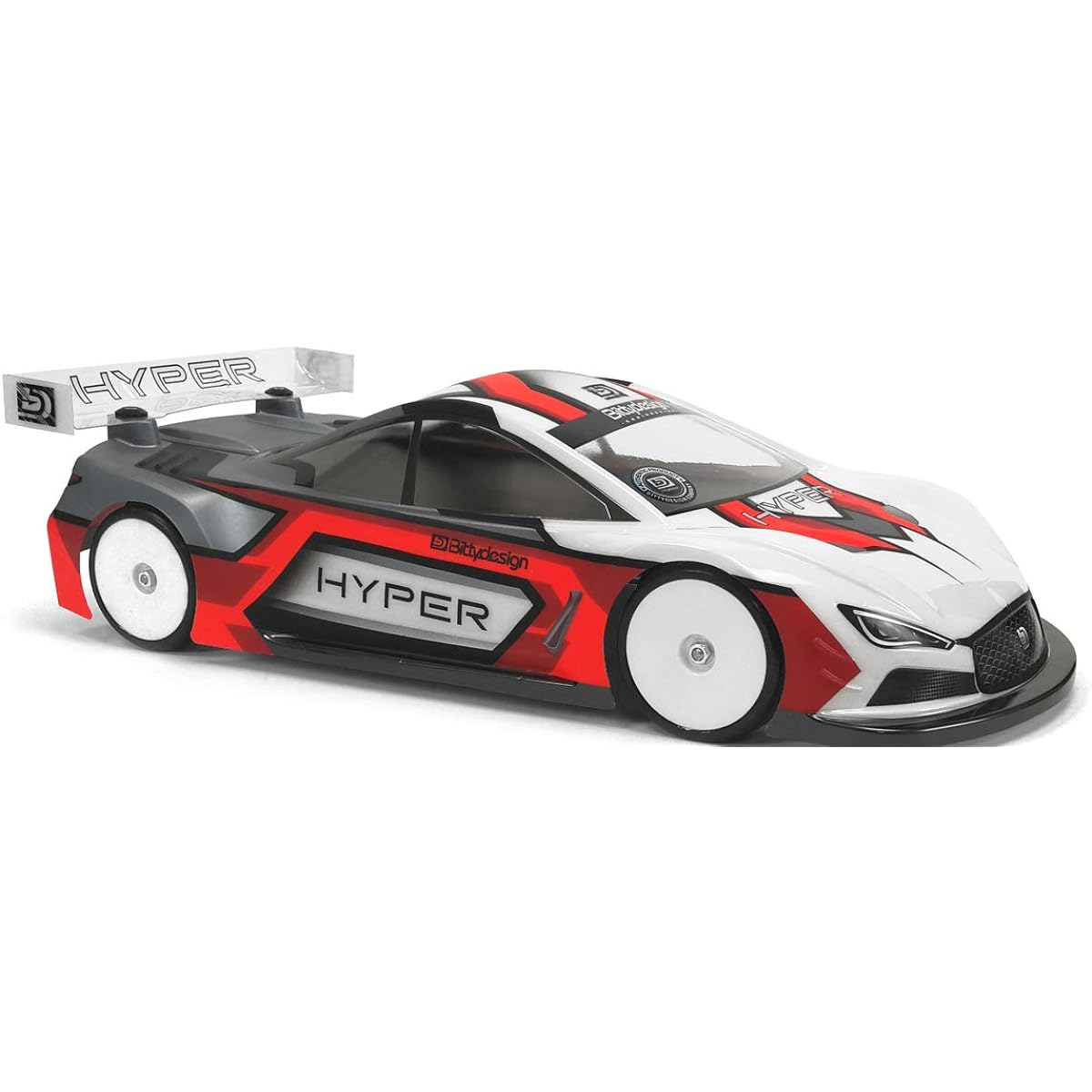 Bittydesign HYPER Clear Body 1/10 190mm (Lightweight) BDTC-190HYP