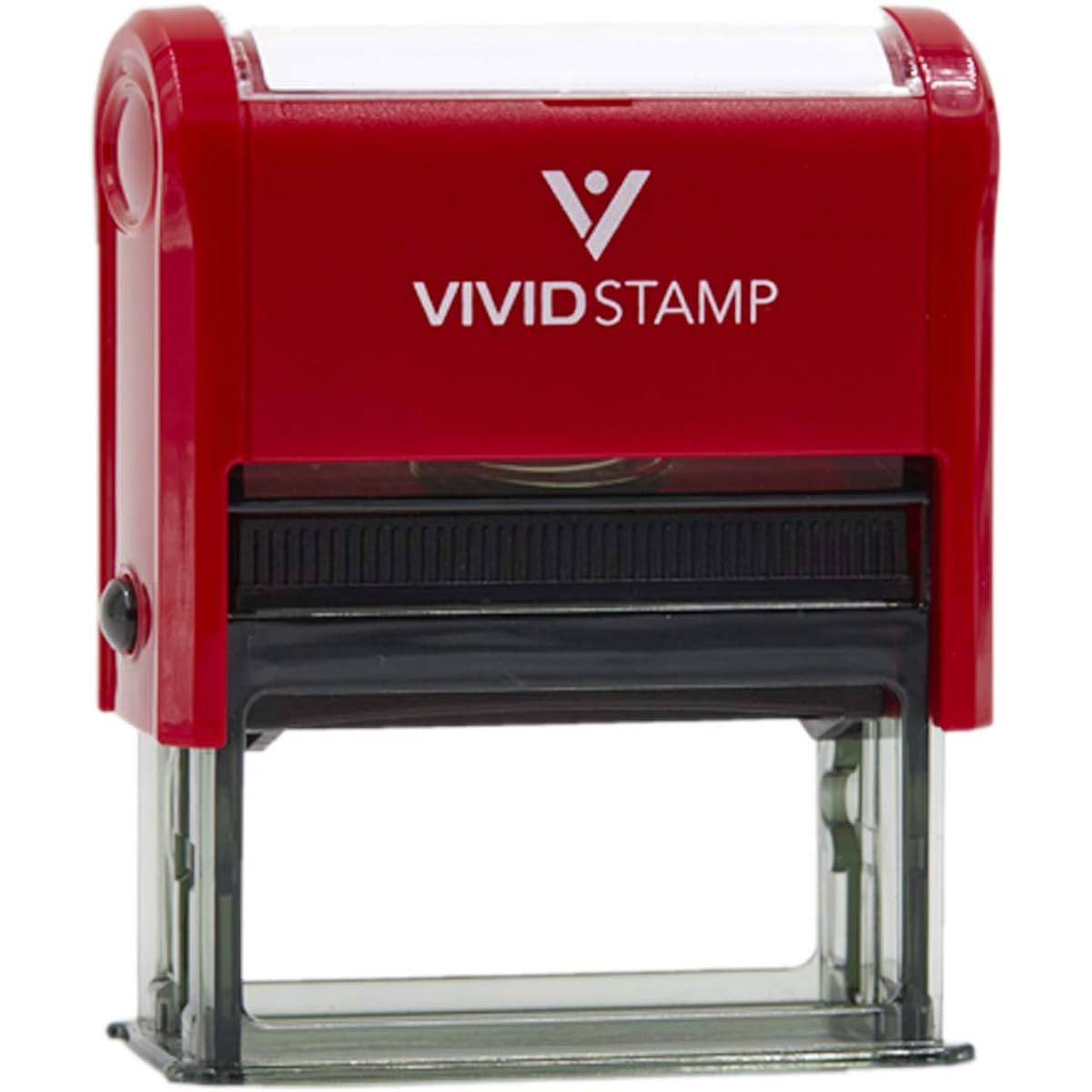 (X-Large - 2.2cm x 5.1cm - 0.6cm, Red) - Customer Pick-up Self Inking Rubber Stamp (Red Ink) - X-Large