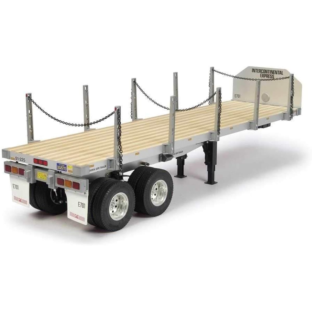 Tamiya 1/14 Electric RC Big Truck Series No.06 Flatbed Semi-Trailer for Trailer Trucks RC 56306