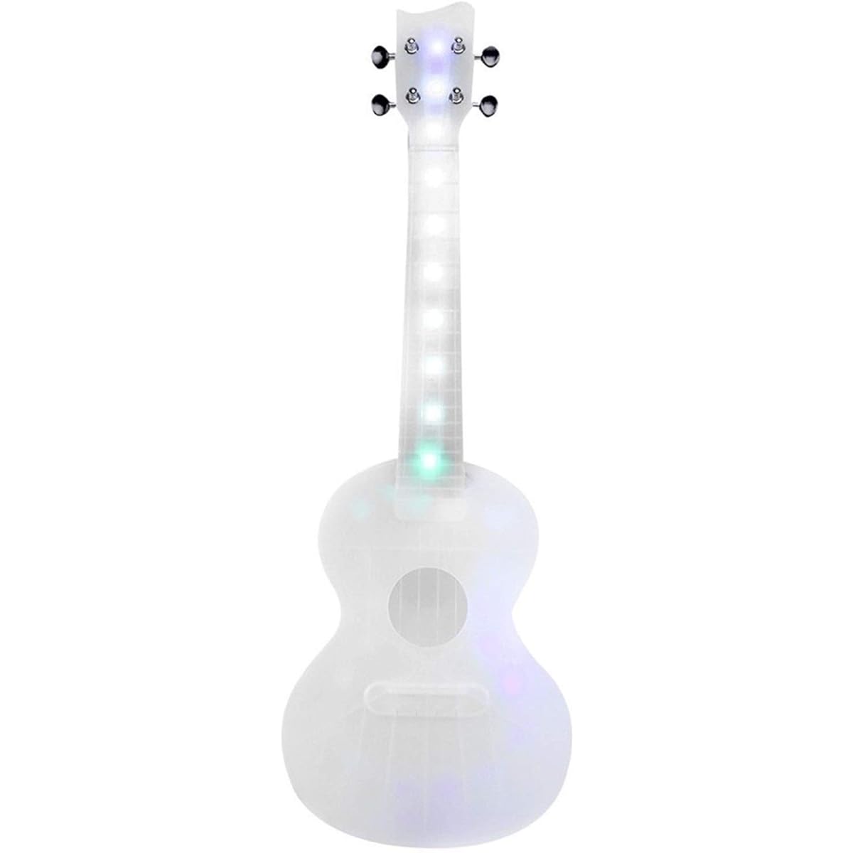 Ukulele 23 Inch Luminous Ukulele 4 String Portable Guitar Instrument for Kids Stringed Mini Guitar Picks