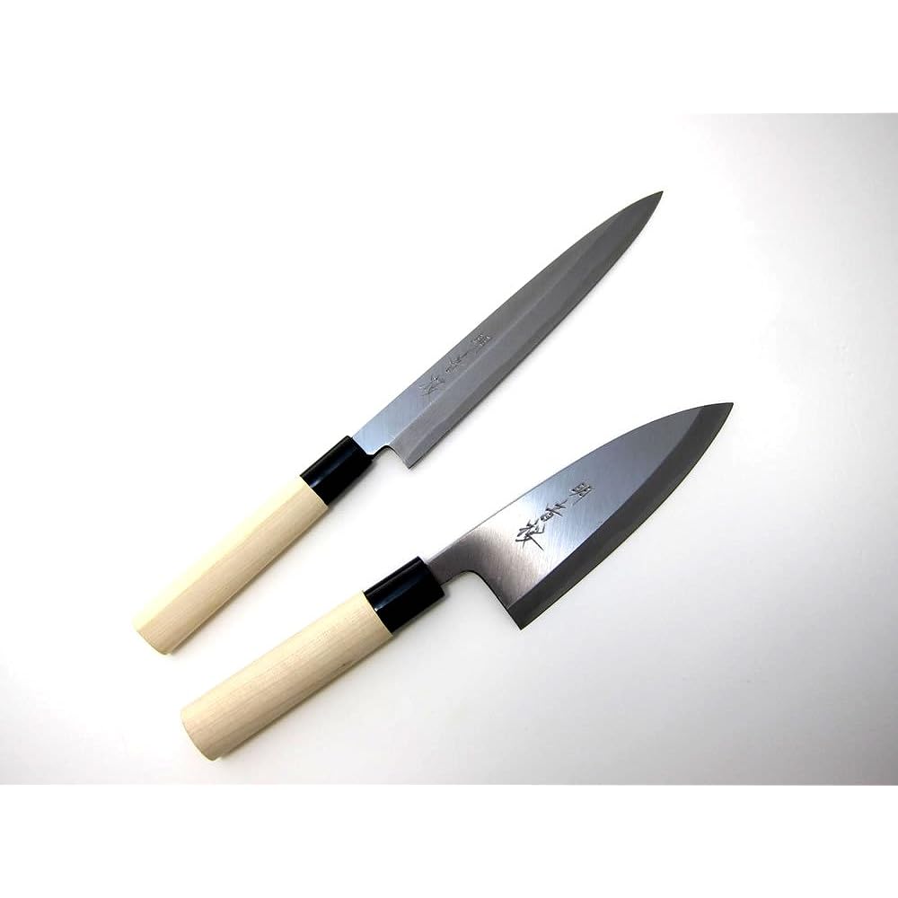 Knife Dotcom Knife Set - Yanagiba/Deba Knife 2-Piece Set "Akanezakura" (Akanezakura)
