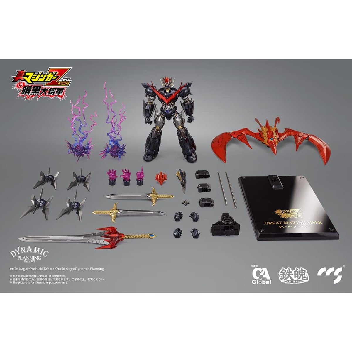 CCSTOYS C&A Global Ltd. × Teppaku Shin Mazinger ZERO vs Dark General Great Mazinkaiser