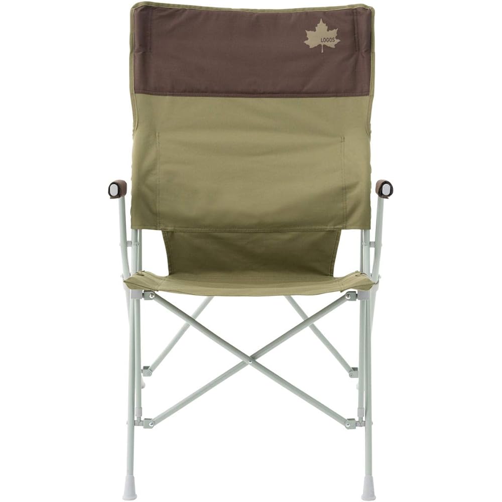 LOGOS LOGOS Life Back Hold Chair with Pocket Polyester (Brown) 73173068