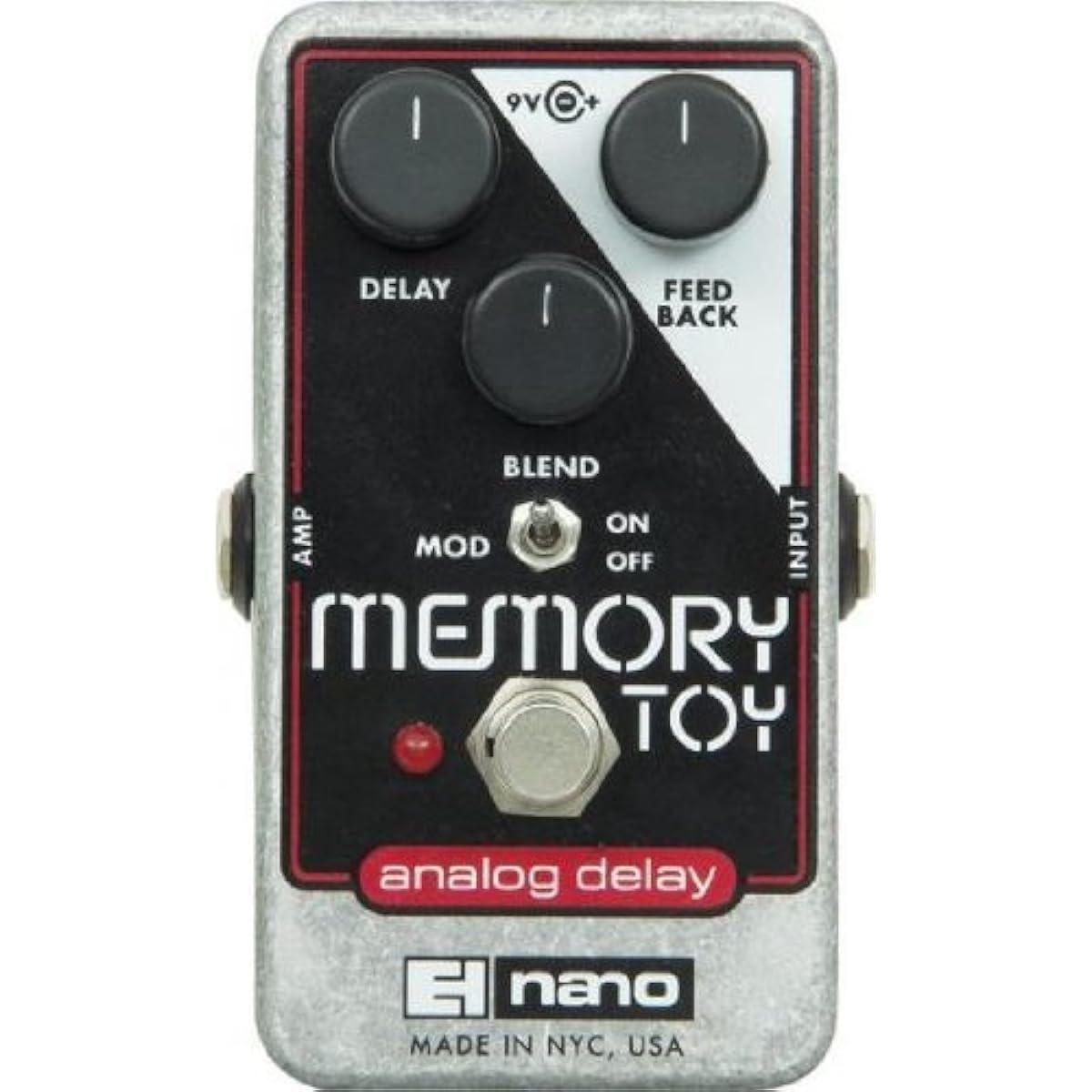Electro-Harmonix Memory Toy Analog Echo and Chorus Guitar Effector Pedal [Parallel Import]