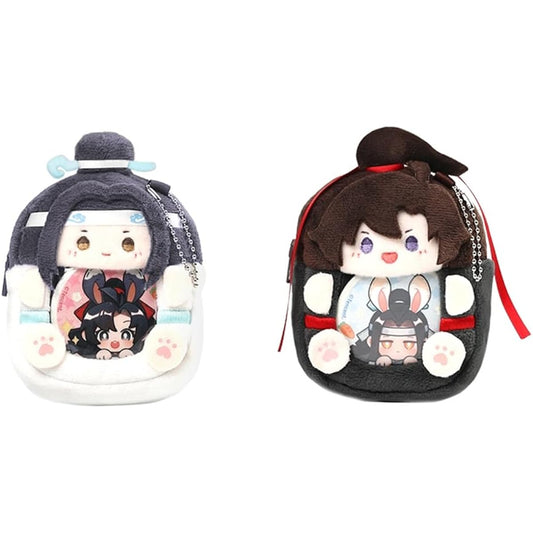 "The Master of Diabolism" Wei Wuxian Lan Wangji Plush Ita Bag Small Item Storage Ita Bag Popular Anime Peripherals Official Goods…