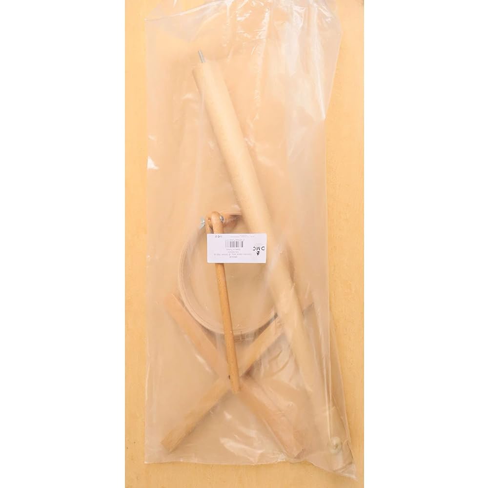 DMC Embroidery frame (with stand) Inner diameter 17.7cm Freestanding type Wood DMC-MK0034