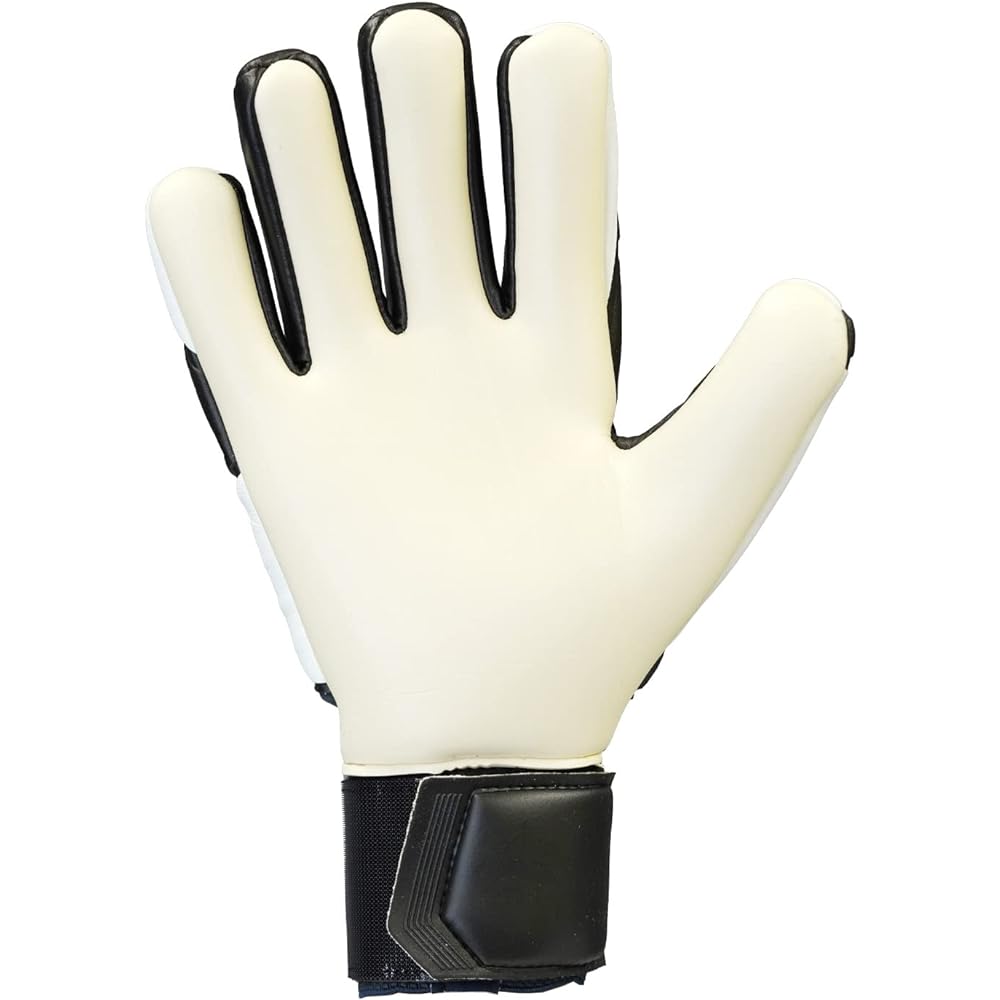 uhlsport Match Soccer GK Keeper Gloves Speed Contact Avro Root Grip Half Negative 1011281 01 Navy x Black x Flow Blue
