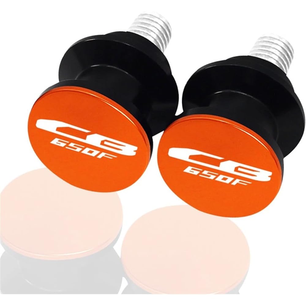 DEMUR Motorcycle Swing Arm Slider Spool Swing Arm 8mm Stand Screw CB650F CBR650F CB650 F CBR 650F Cb650r Cbr650f 2014-2018 Swing Arm Slider Spool (Size : CB650F Red)