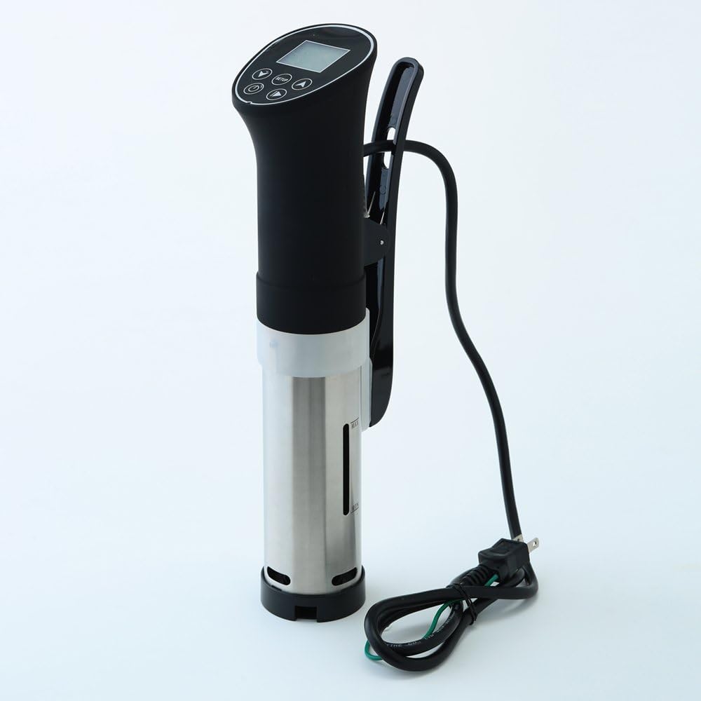 Fujisho Felio Low Temperature Cooker Sous vide cooking Black 1000W Can be set in 0.5℃ increments Includes notification function immediately after start and 1 minute before completion F9575