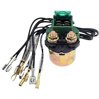 Motorcycle Starter Relay Kawasaki EX500 GPZ 500 1987 1988 1989 1990 1991 1992 1993 GPZ500 12V Starter Solenoid Lgnition Key Switch Starting Relay