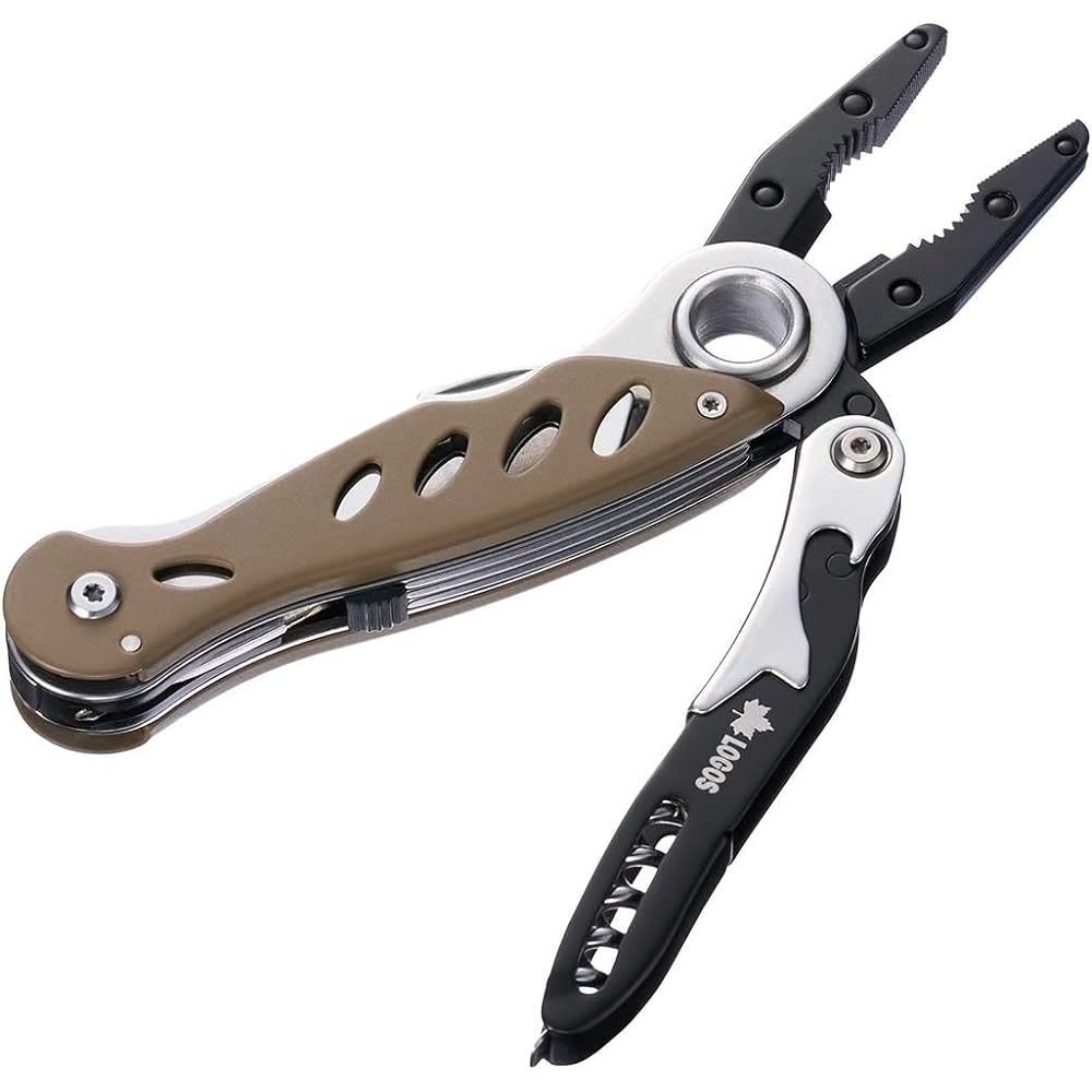 LOGOS LOGOS PRO Multi Tool 15 84330311 Silver (approx.) Width 4.5 x Depth 12.2 x Thickness 2.3 cm