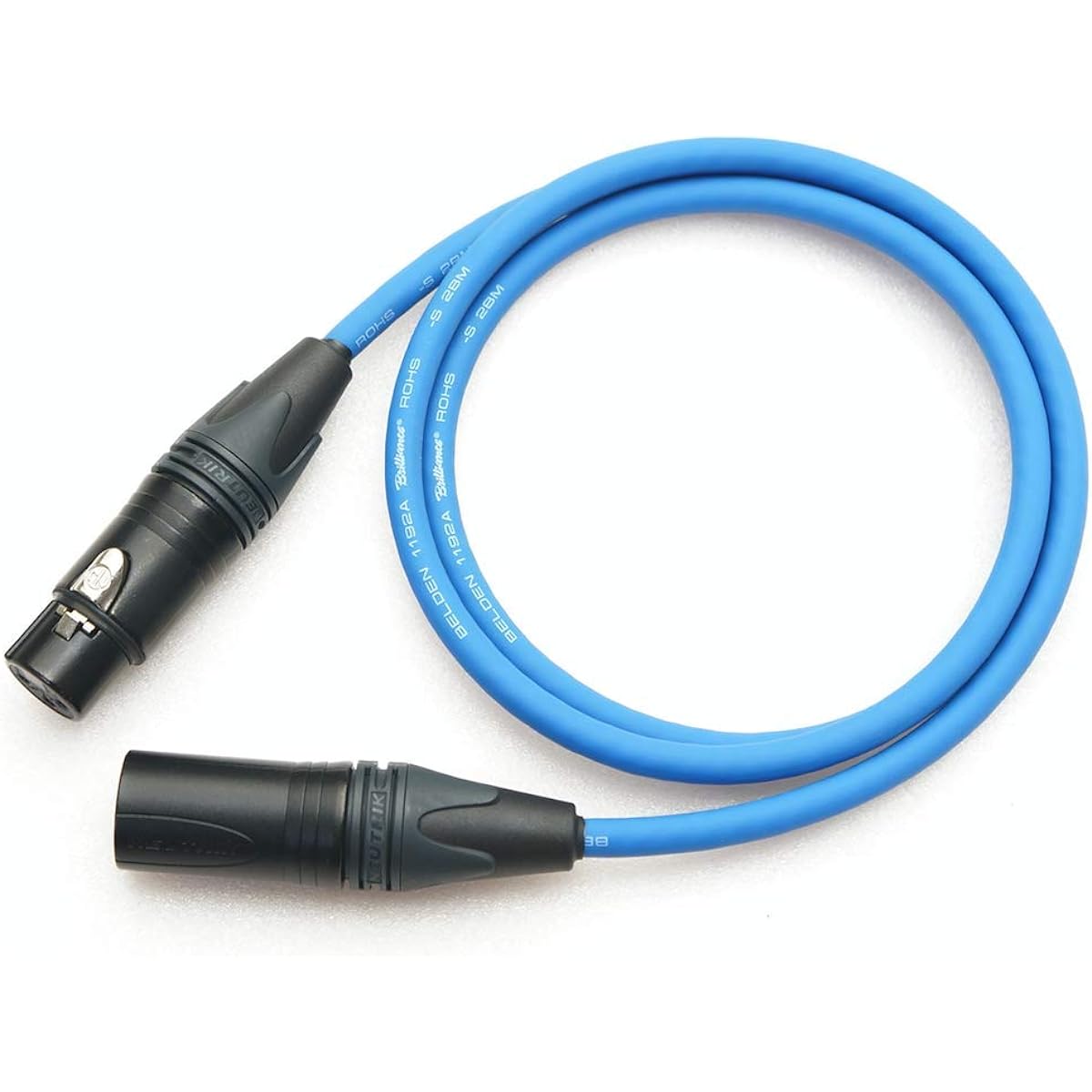 BELDEN 1192A XLR Microphone Cable NEUTRIK Gold (20m, Gray)