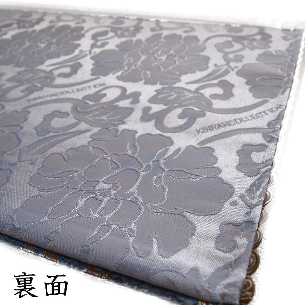 Sutra desk lining, fireproof, flame retardant, Buddhist altar mat, beaten down, sutra desk lining, sutra desk hanging, Sakura circle, no lilyan (width 54 x 35.2 cm (Chukyo type No. 22))