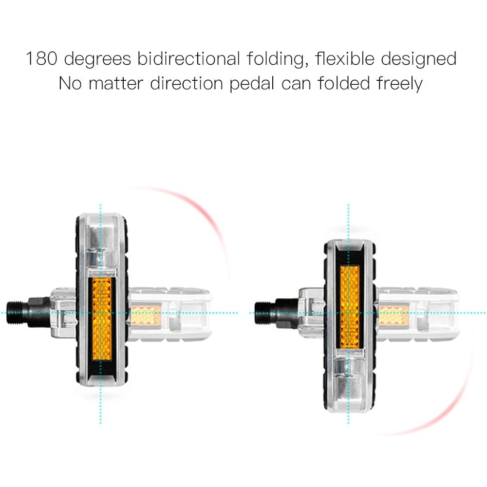 Bicycle pedals, bicycle folding pedals, strong anti-slip aluminum alloy bicycle modification accessories for road bikes