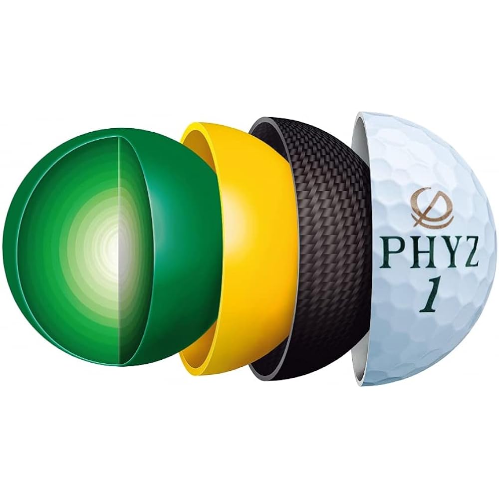 BRIDGESTONE PHYZ5 White P9WX 1 dozen 12 balls) Golf Ball Official Ball