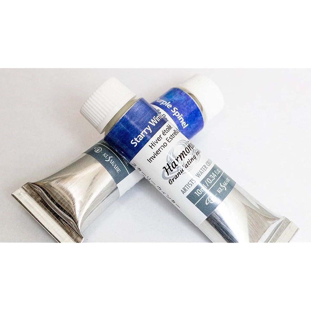 KUSAKABE Transparent Watercolor Paint Harmonia Plus 12 Color Set 10ml (No. 4) 313101