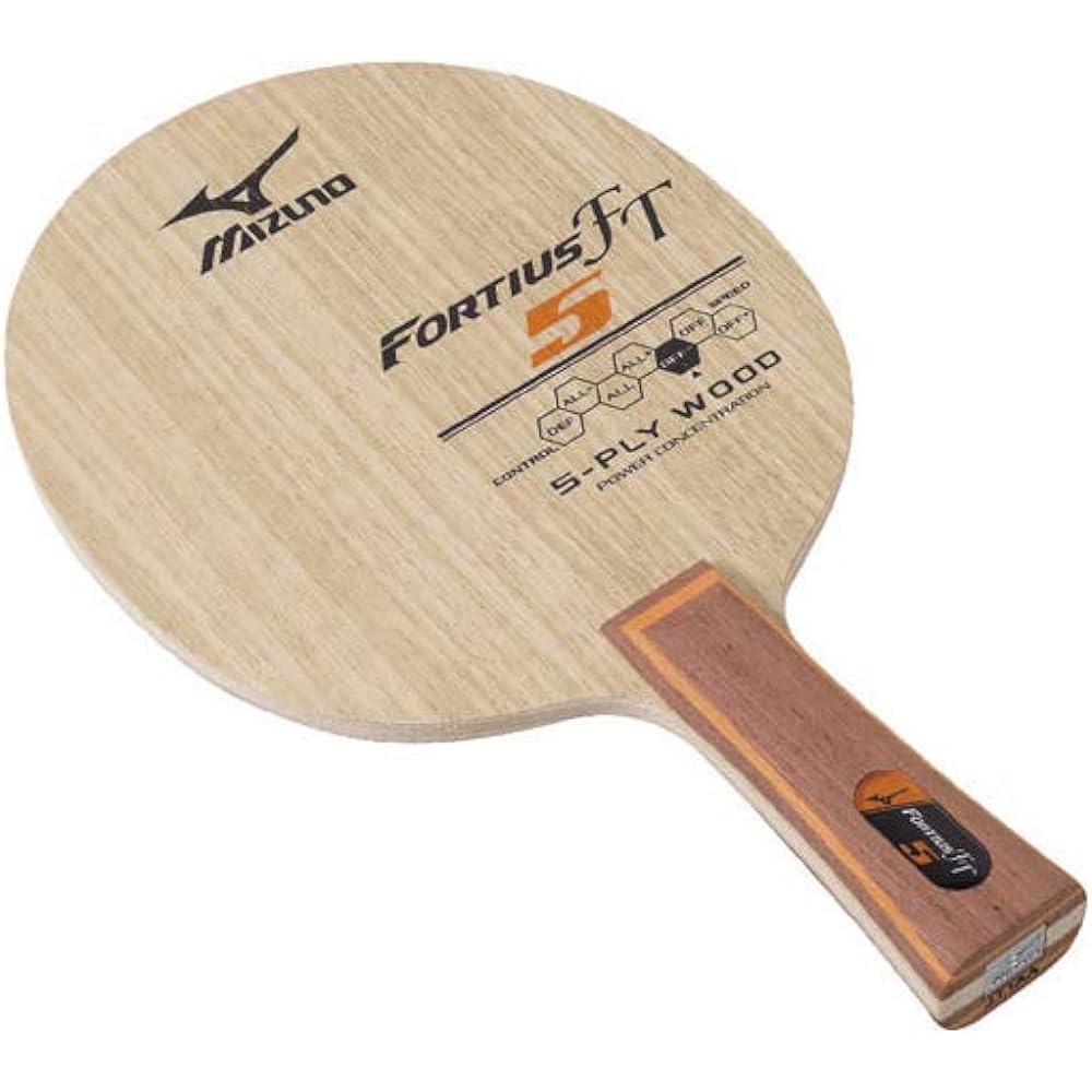 MIZUNO Table Tennis Racket FORTIUS FT 5 Fortius 83GTT605 54) ST (Straight)/FL (Flare)