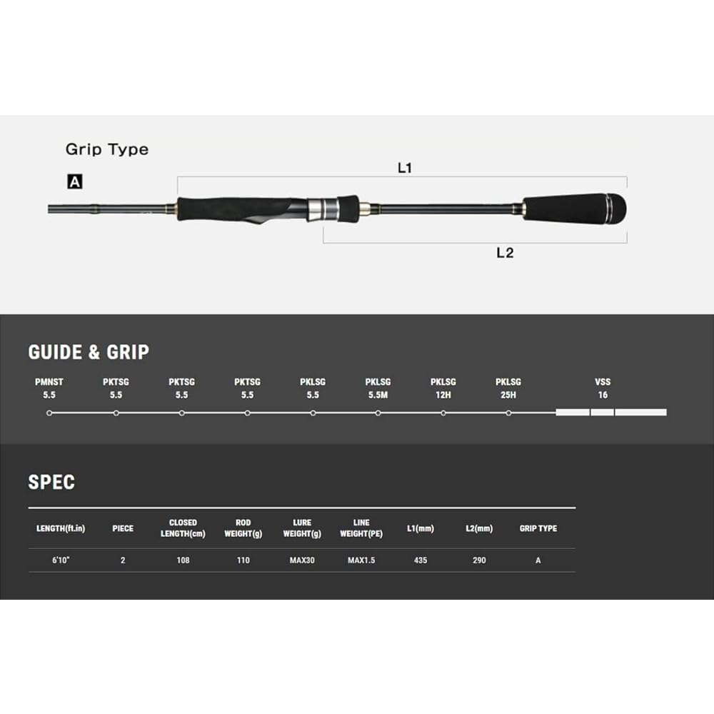 Tailwalk Rod Boat Gamer SSD S610ML 16713