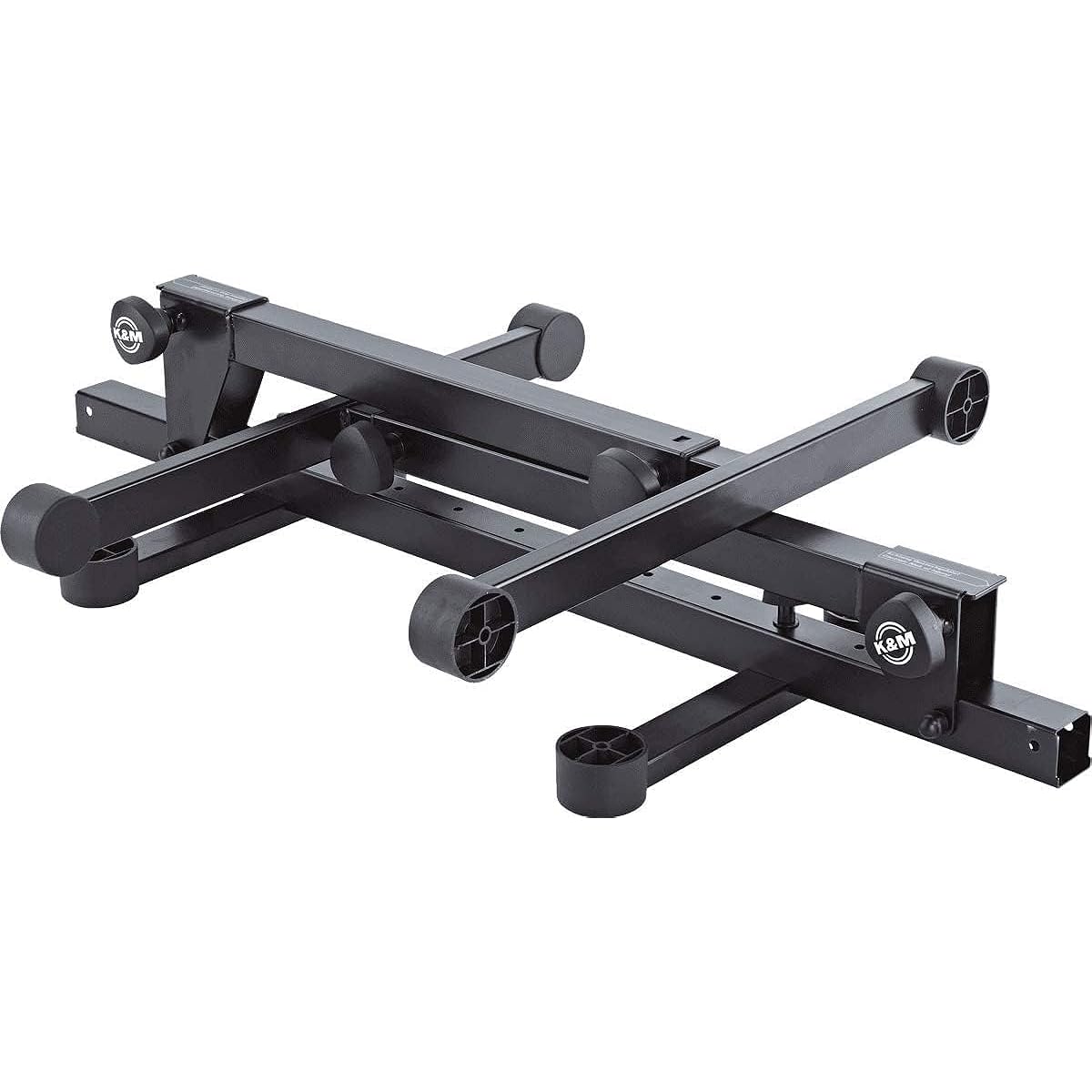 K&M Keyboard Stand Foldable Table-style keyboard stand »Omega Pro« Black 18820