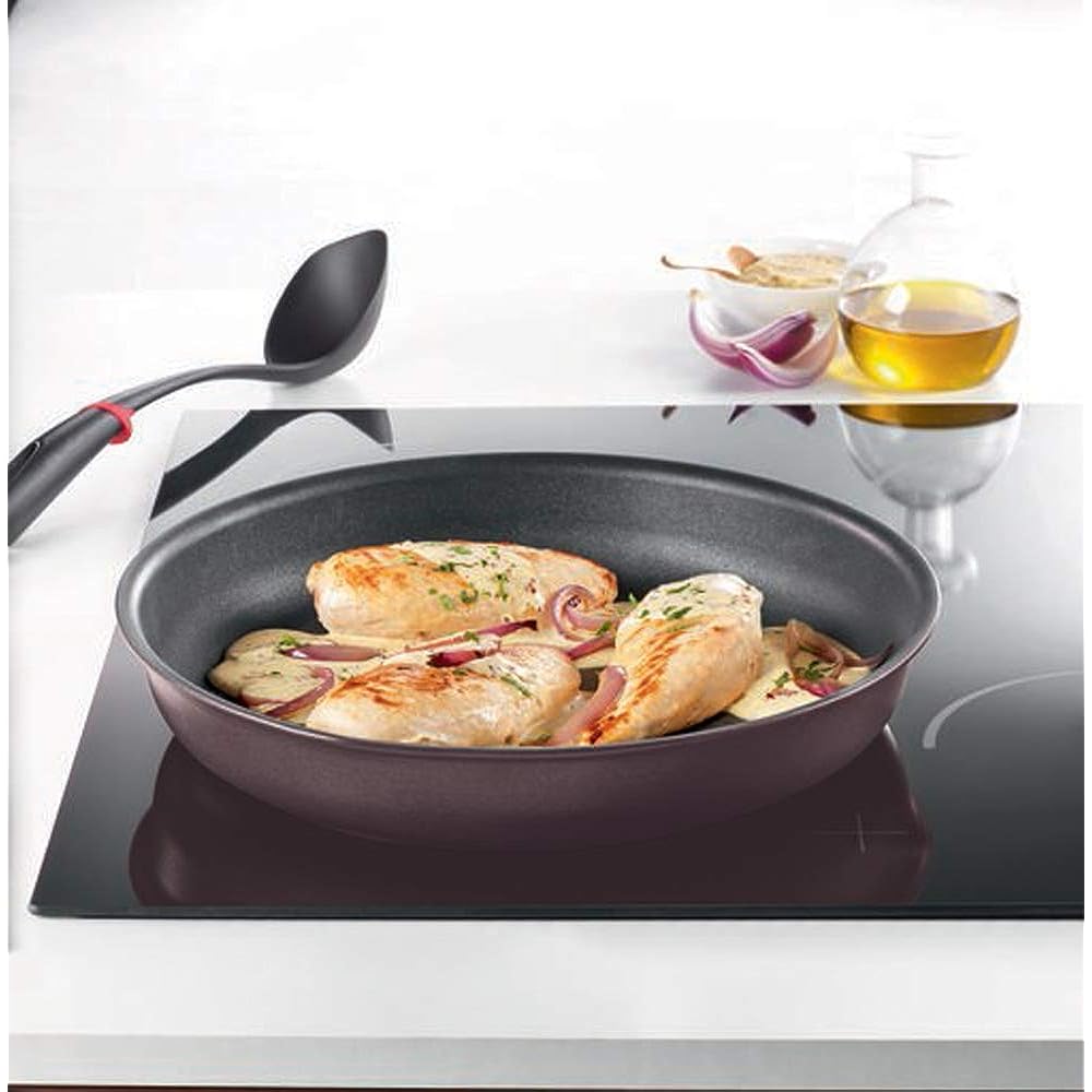 T-fal frying pan "Ingenio Neo IH Burgundy Excellence" 26cm IH compatible Titanium Excellence L66605