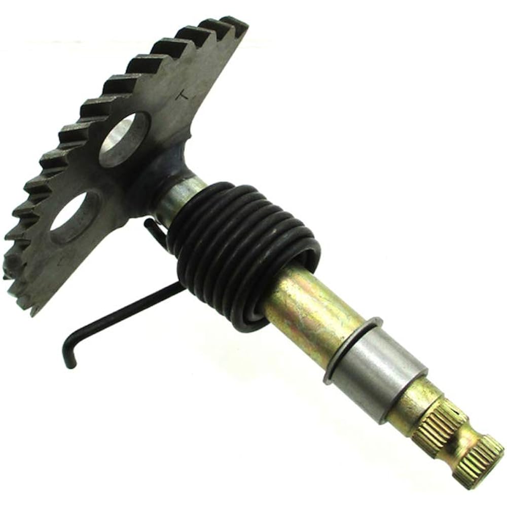 TC-Motor Kick Start Shaft Gear Spindle for GY6 125cc 150cc Chinese Moped Scooter 4 Stroke Engine
