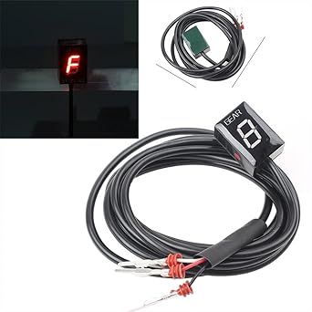 Speed Display Meter Universal Motorcycle Speed Gear Indicator Display Shift Lever Sensor For Honda CBR600RR NC700 NC750 S/X VT750C/S VT1300 VTX1800