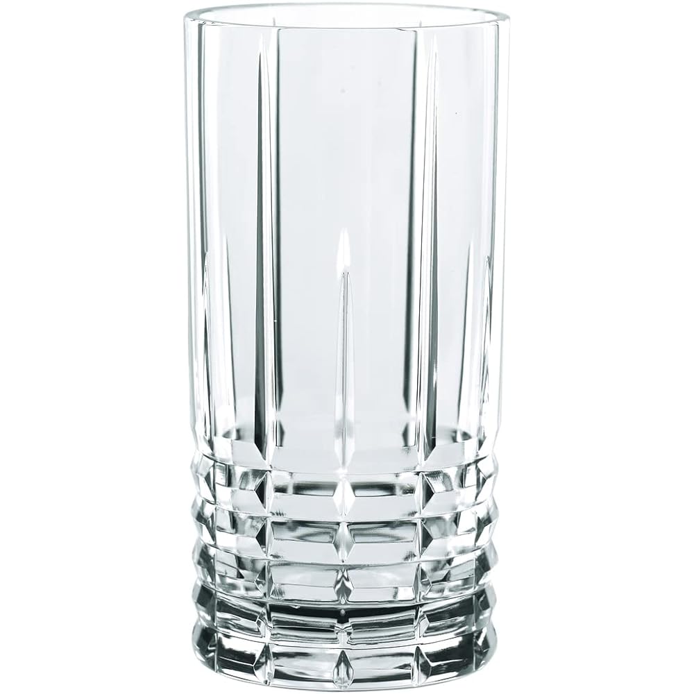 Nachtmann Glass Tumbler Clear 445ml Highland Long Drink 97784 4 pieces