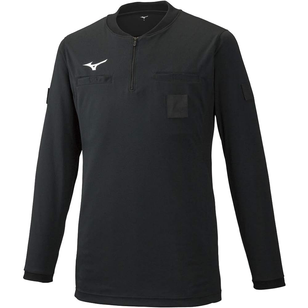 [Mizuno] Soccer Wear, Referee Shirt, Long Sleeve P2MA9A02